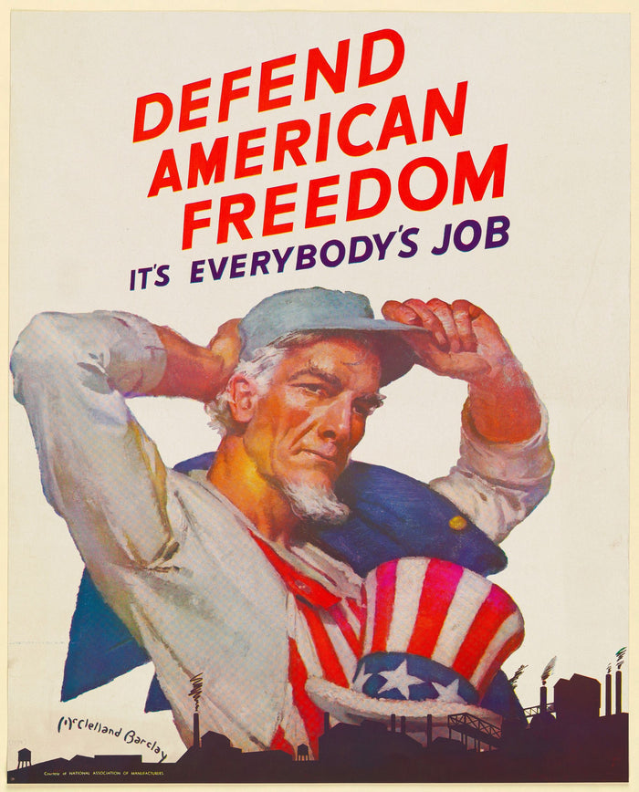 Defend American Freedom Postcard preview