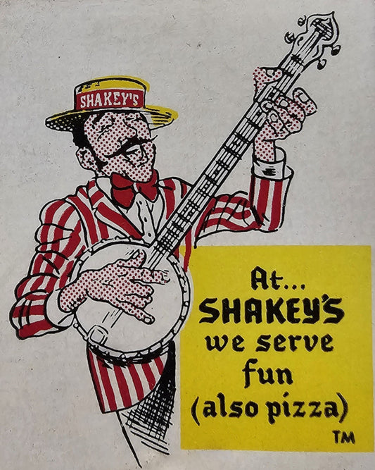 Shakeys Restaurant Advertisement