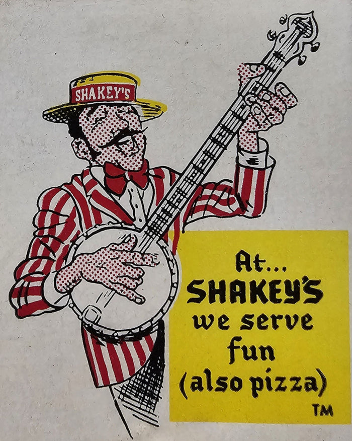 Shakeys Restaurant Advertisement Postcard preview