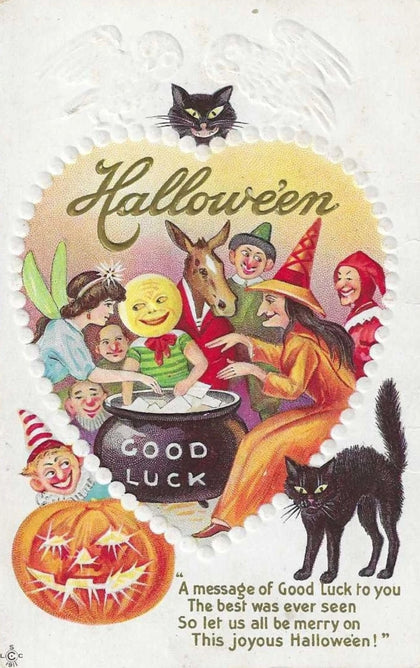 Halloween Good Luck Greeting Card T-Shirt preview