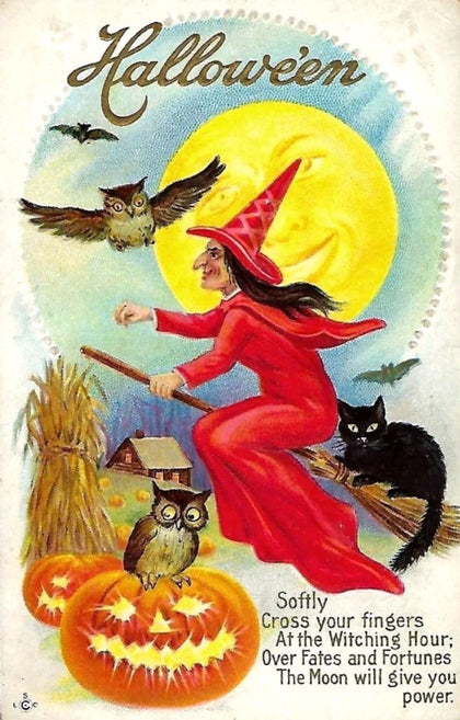 Halloween Witching Hour Greeting Card T-Shirt preview