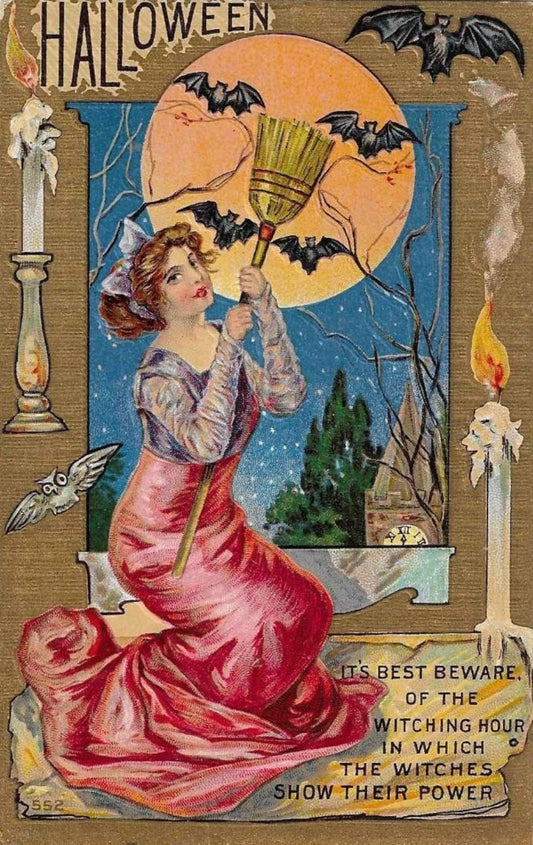 Halloween Hall Witching Hour Card