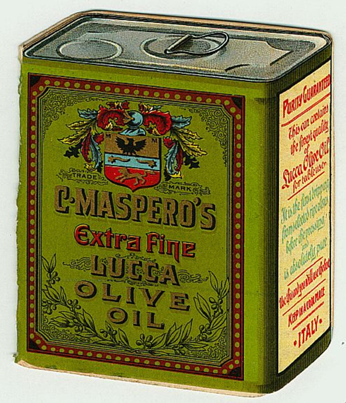 E. Maspero Extra Fine Lucca Olive Oil Postcard preview