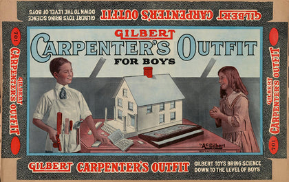 Gilbert Carpenter’s Outfit Toy Box Label T-Shirt preview