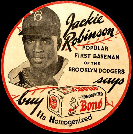 Jackie Robinson Bond Bread Label