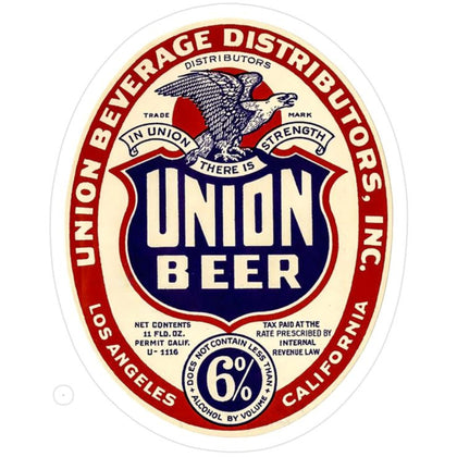 Union Beer Oval Bottle Label T-Shirt preview