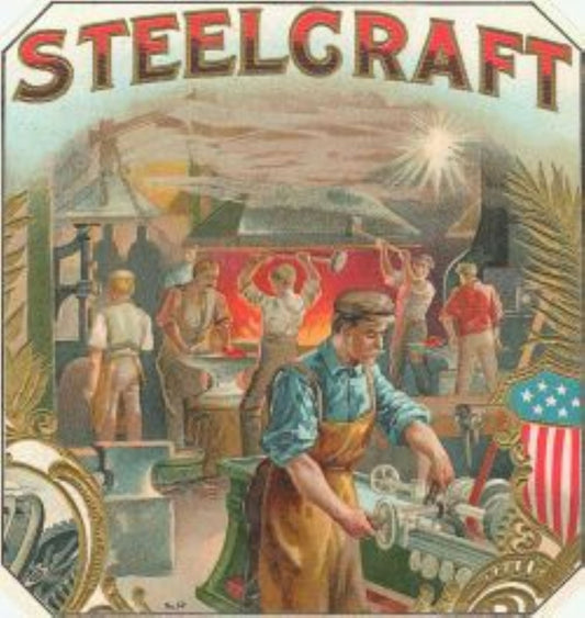 Steelcraft Cigar Label