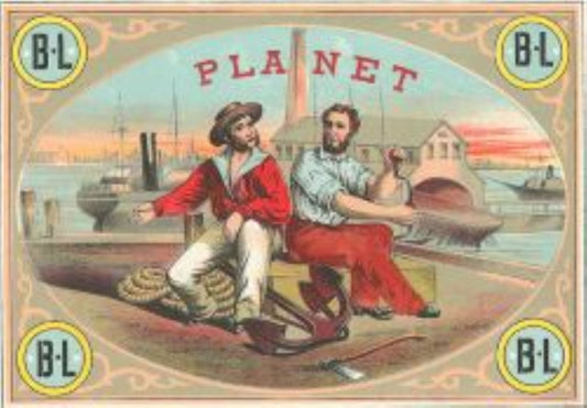 Planet Cigar Label