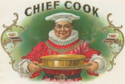 Chief Cook Cigar Label