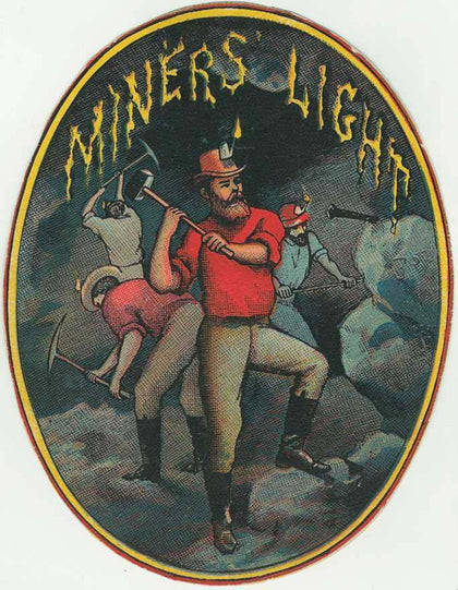 Miner’s Light Cigar Label T-Shirt preview