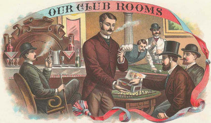Our Club Rooms Cigar Label T-Shirt preview