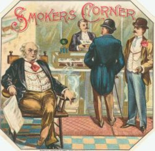 Smoker’s Corner Cigar Label
