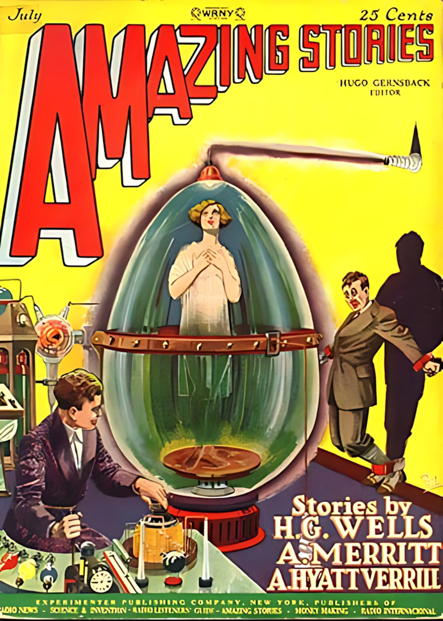 Amazing Stories July artwork