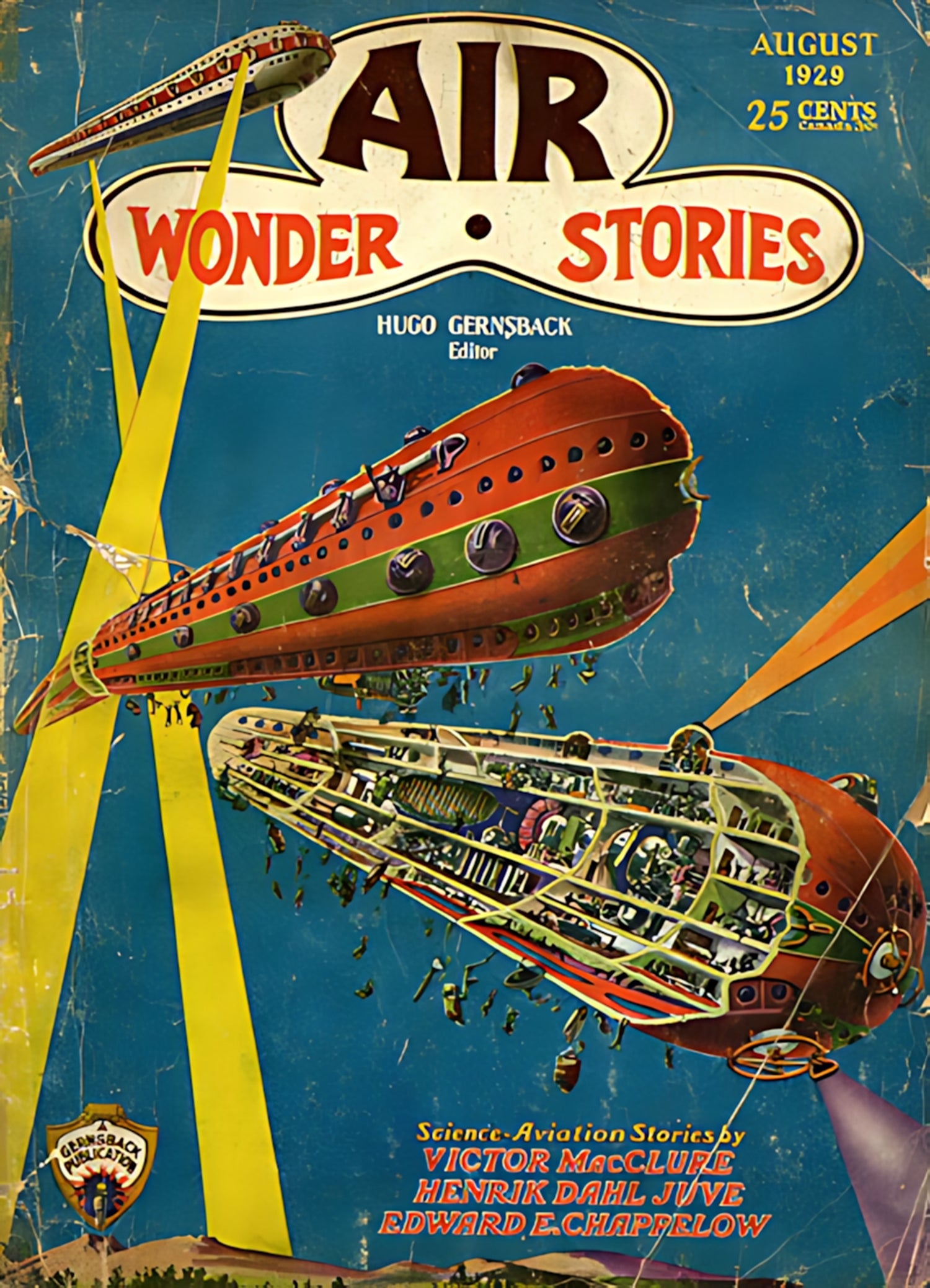 Air Wonder Stories August 1929
