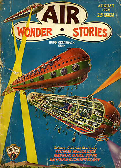 Air Wonder Stories August 1929 T-Shirt preview