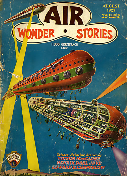 Air Wonder Stories August 1929
