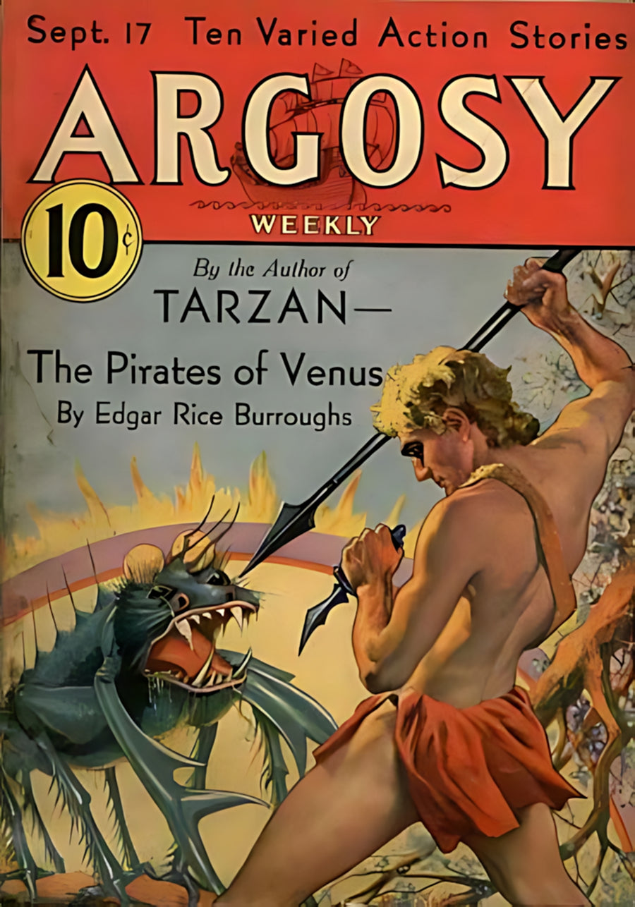 Argosy The Pirates of Venus artwork