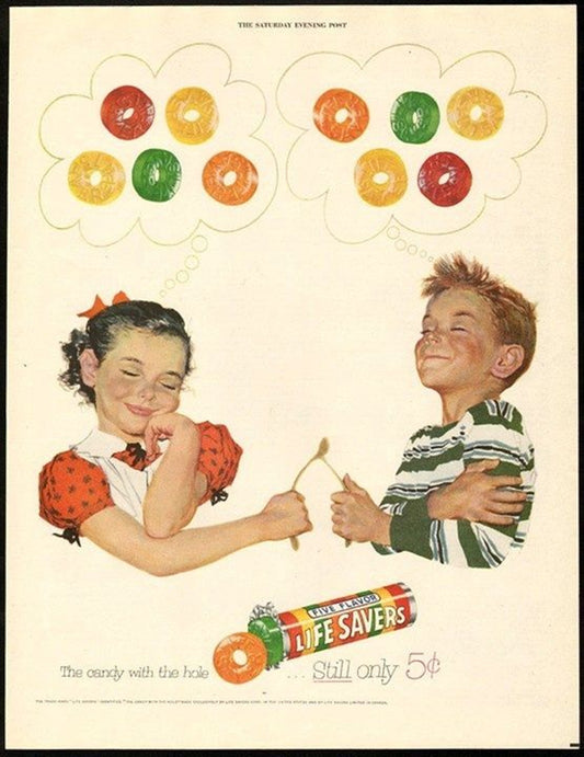 Life Savers Children's Magazine Advertisement
