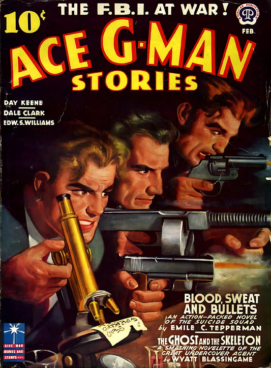 Ace G-Man Stories The FBI at War
