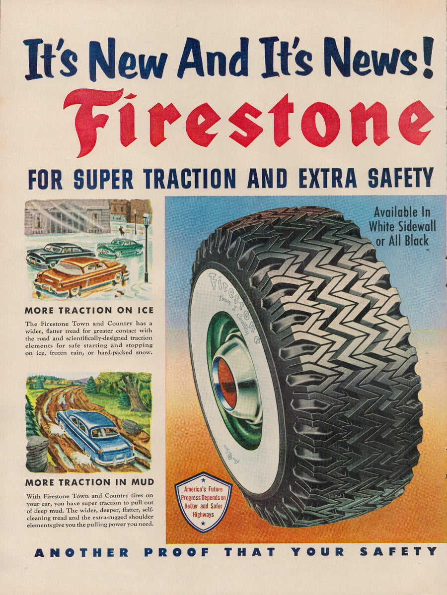 Firestone for Super Traction and Extra Safety artwork