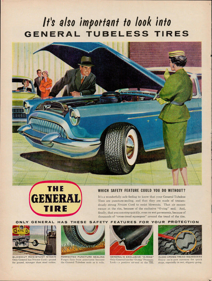 The General Nygen Tubeless Tire Postcard preview