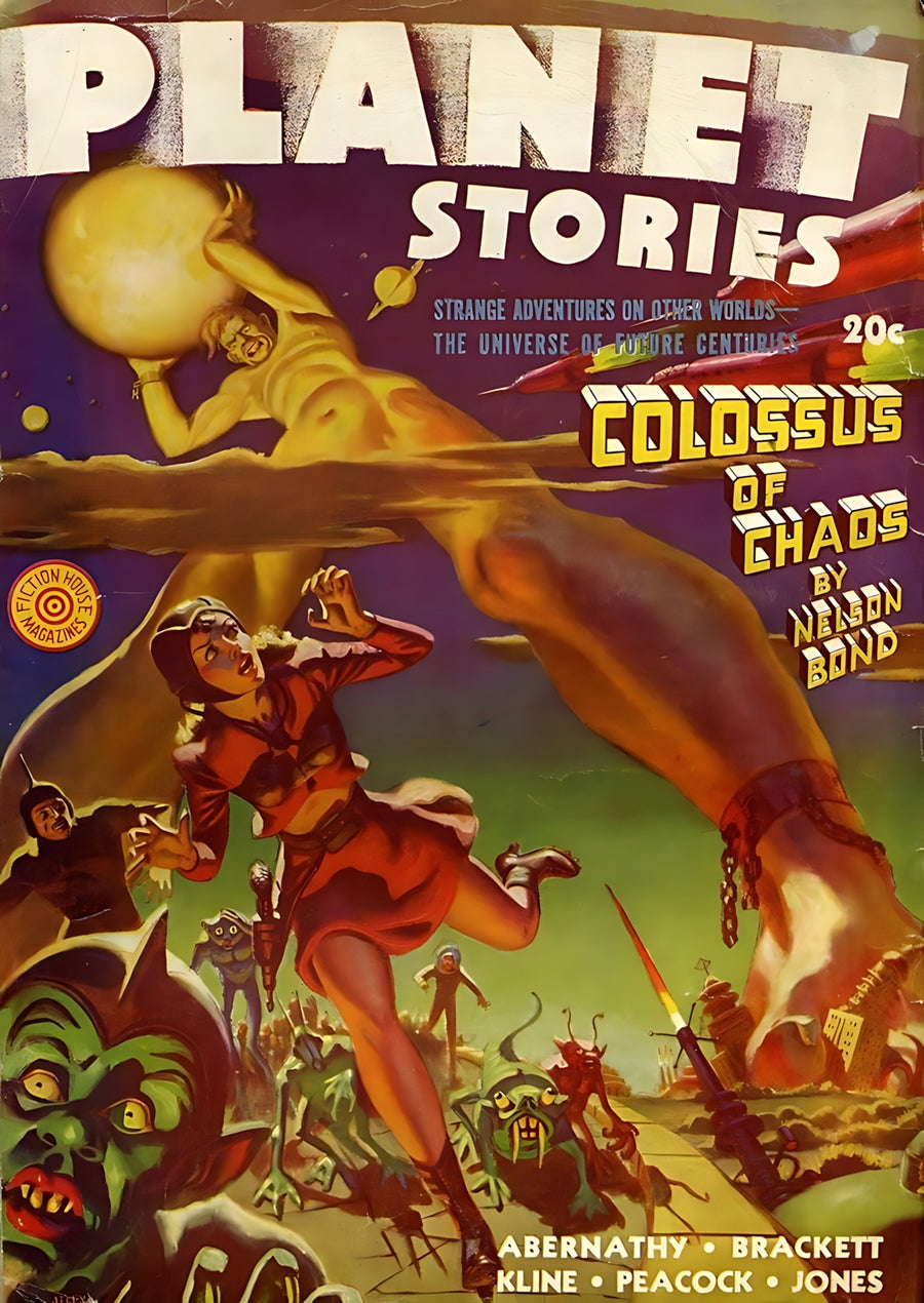 Planet Stories Colossus of Chaos artwork