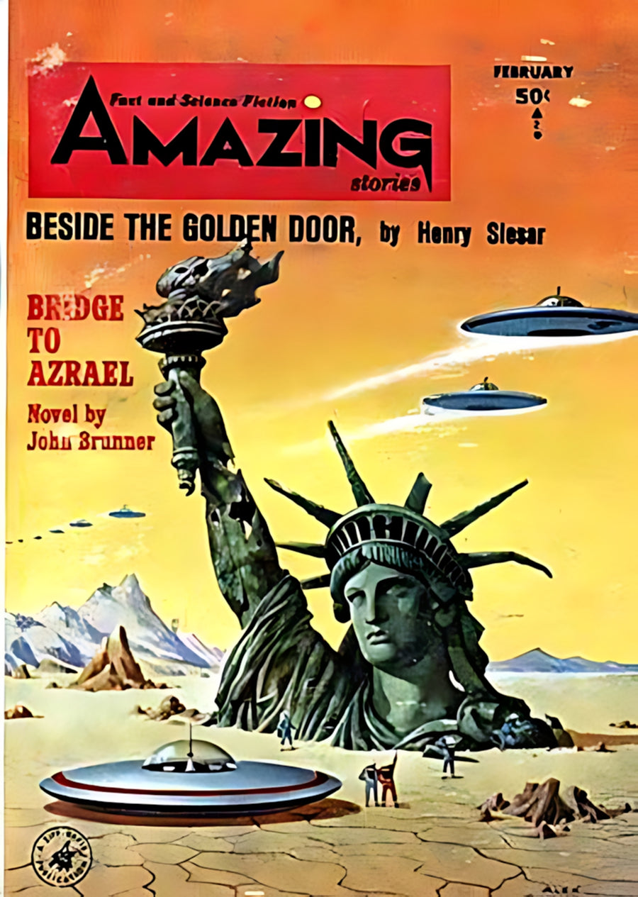 Amazing Stories Beside the Golden Door artwork