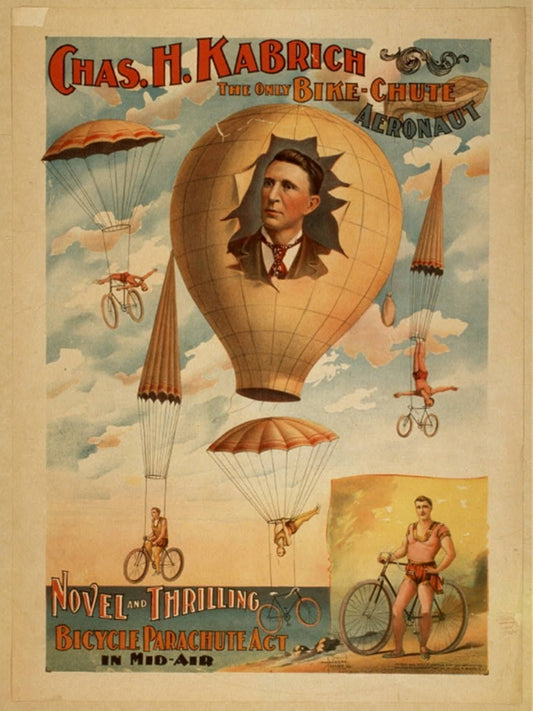 Chas. H. Kabrich Bike-Chute Aeronaut