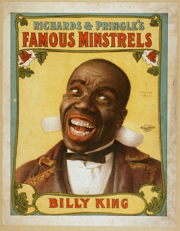 Richards and Pringle's Famous Minstrels Postcard preview