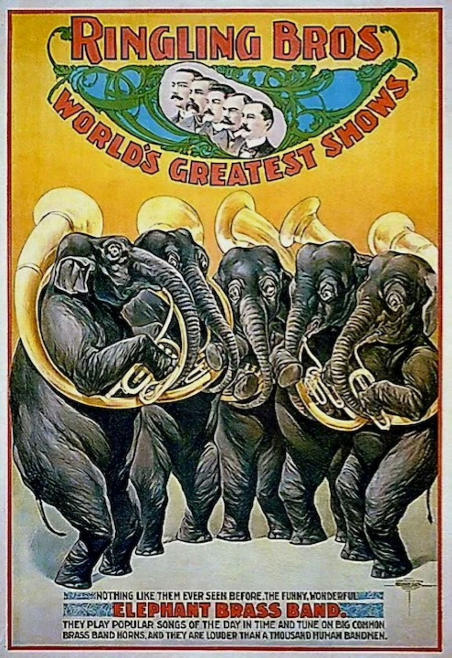 Ringling Bros Elephant Brass Band artwork