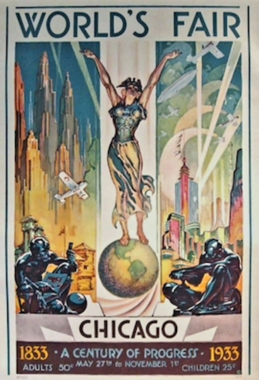 Chicago World's Fair – A Century of Progress (1933) artwork