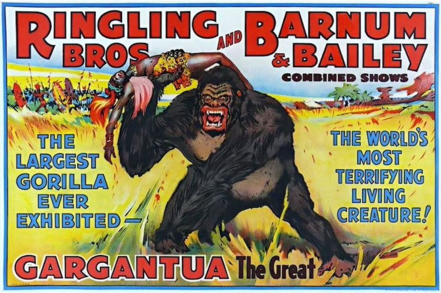 Ringling Bros Gargantua The Great artwork