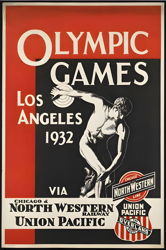 Los Angeles 1932 Olympic Games Poster