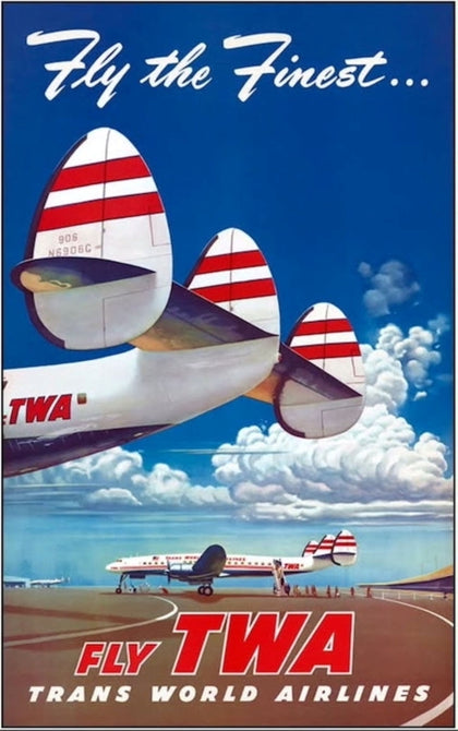 Fly TWA – Trans World Airlines T-Shirt preview