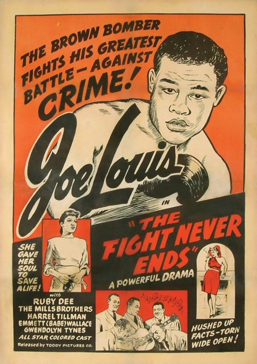 The Fight Never Ends Movie Poster artwork