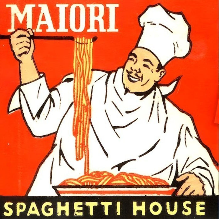 Maiori Spaghetti House Vintage Illustration Postcard preview