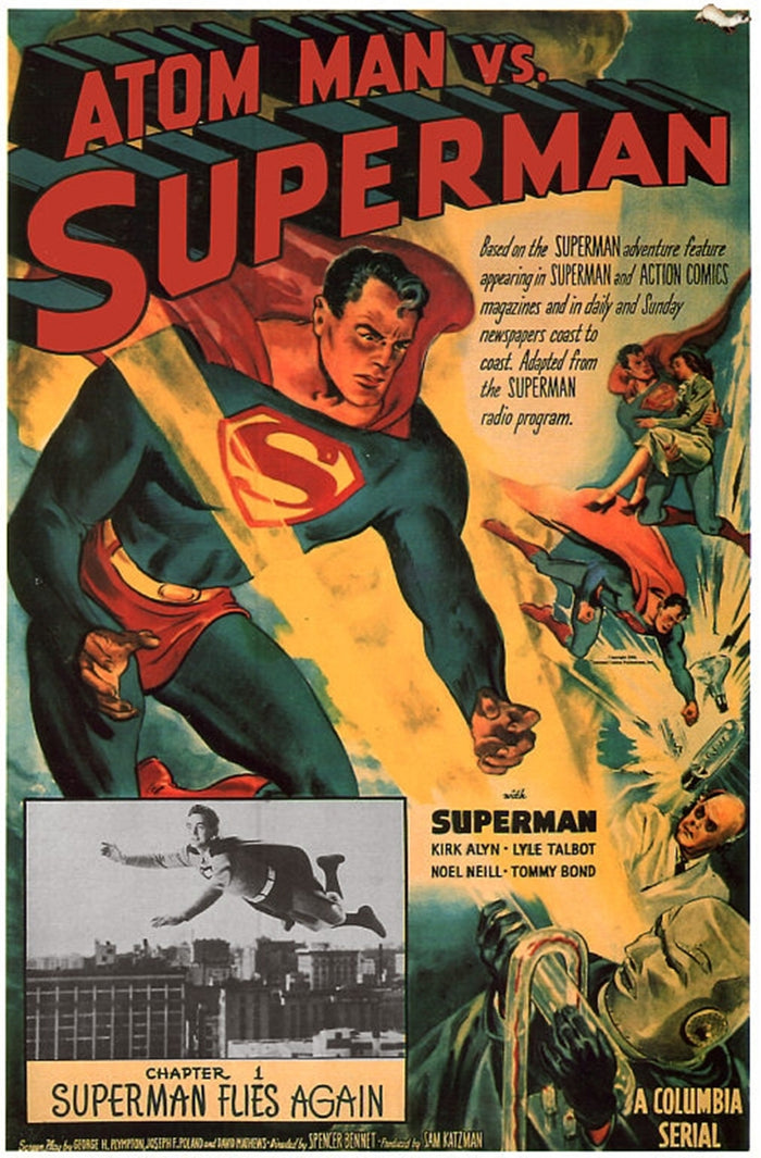 Atom Man vs. Superman Postcard preview