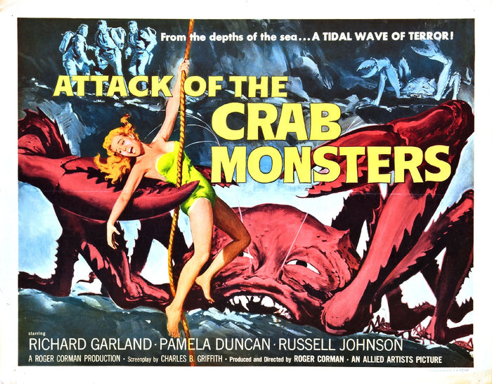 Attack of the Crab Monsters Postcard preview