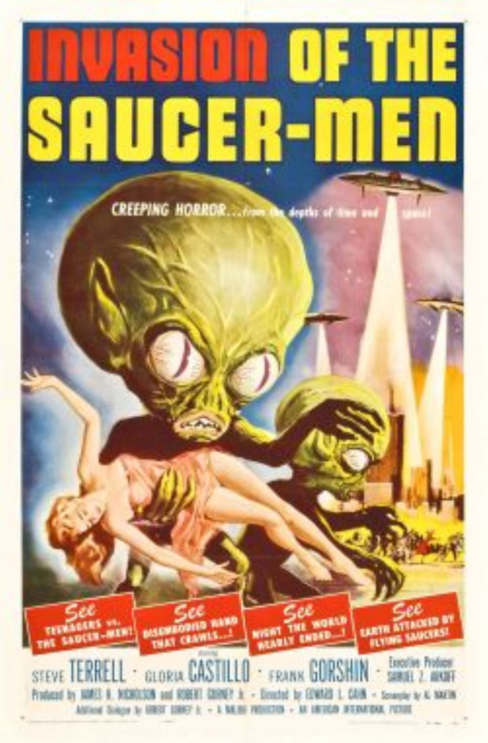 Invasion of the Saucer-Men Postcard preview
