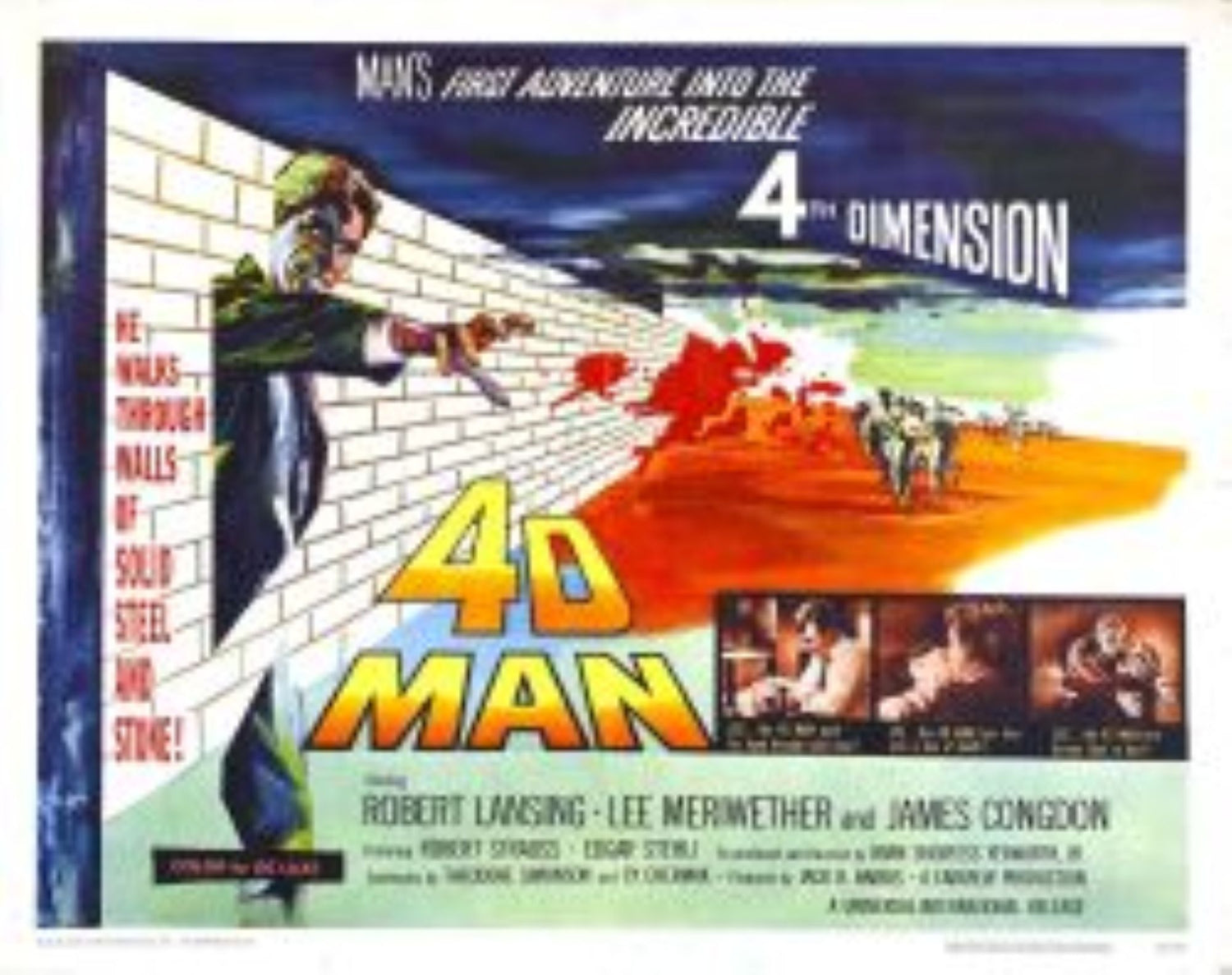 4D Man Alternate Poster (1959)