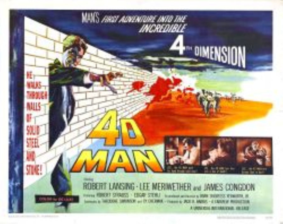 4D Man Alternate Poster (1959) artwork