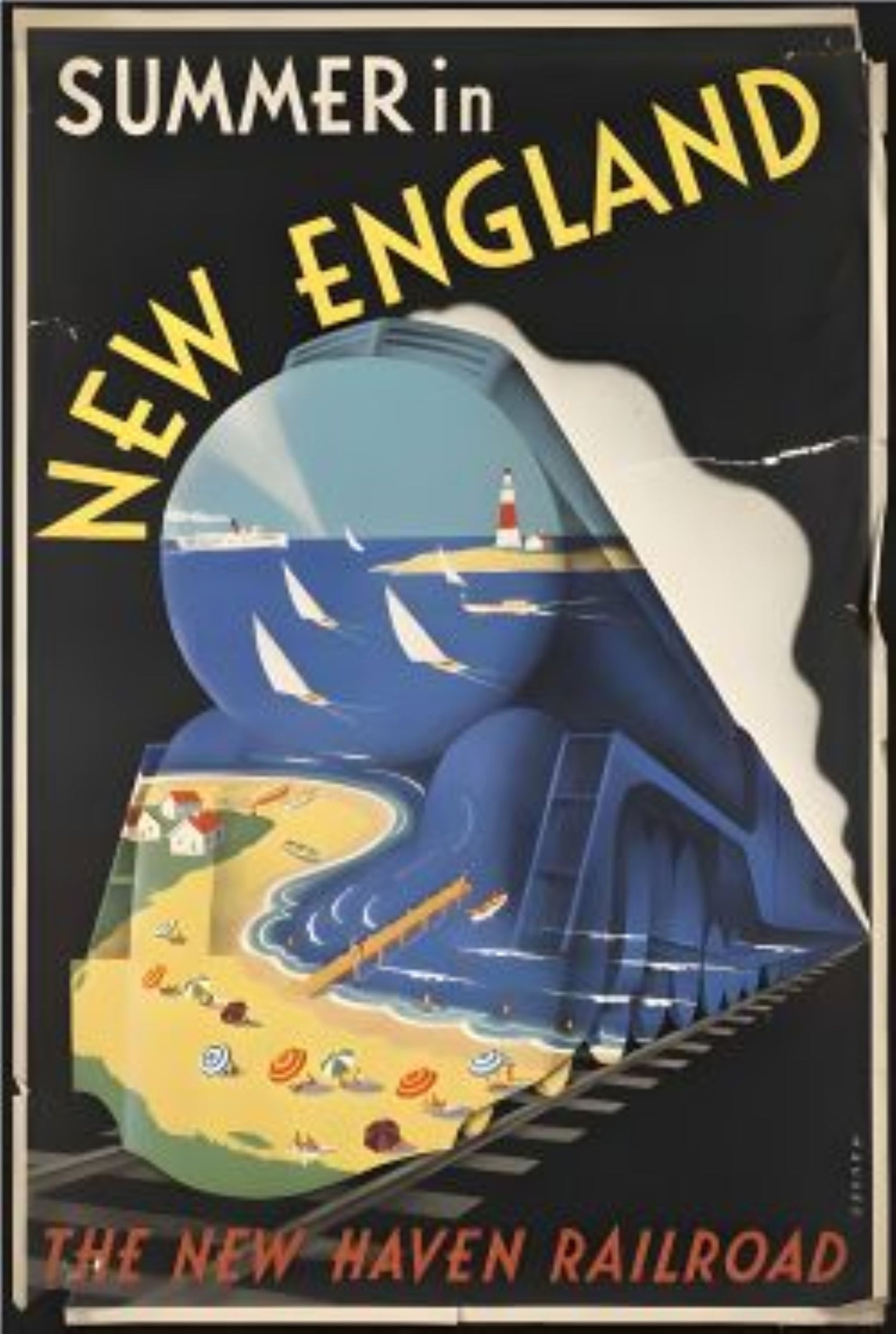 Summer in New England New Haven Railroad